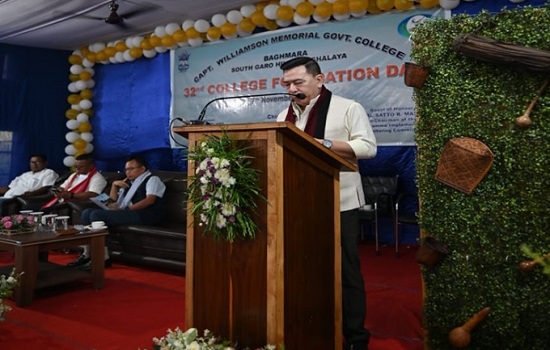 Speech Delivery by Shri. H.M Shampliang